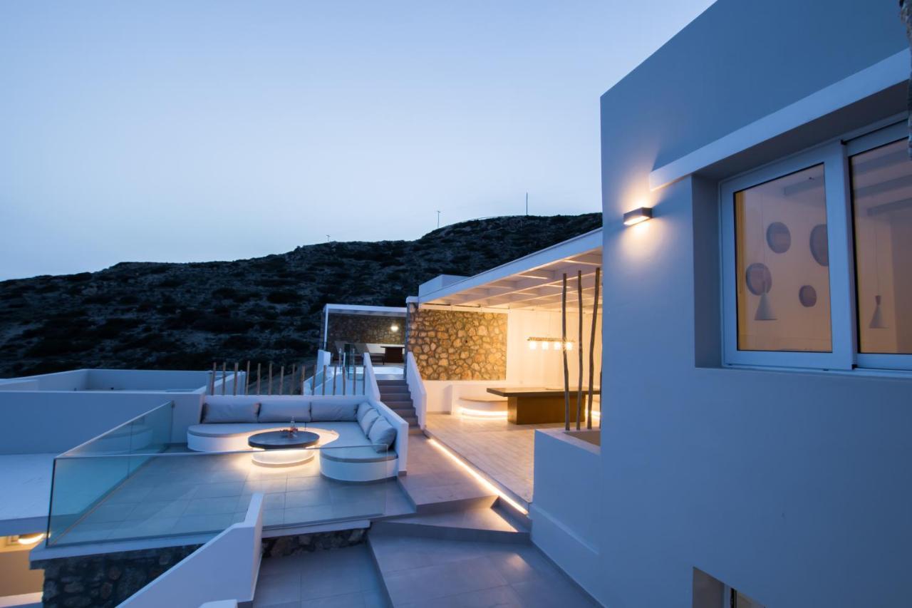 Theros Luxury Villas Damatria Exterior foto